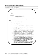 Предварительный просмотр 6 страницы Mesalabs Smart-Well 1710 Operation Manual