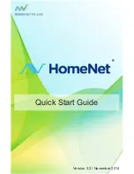 Предварительный просмотр 1 страницы Mesh Networks HomeNet Quick Start Manual