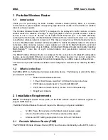 Preview for 9 page of MeshNetworks MEA PWR6300 User Manual