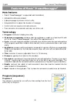 Preview for 38 page of Mesis PressoMassaggio Eko PSM 1000 User Manual