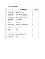 Preview for 39 page of Mesko-Rol Z 548 Service Manual, Spare Parts