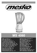 Mesko MS 4060 User Manual предпросмотр