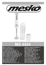 Mesko MS 4624 User Manual preview