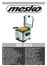 Preview for 1 page of Mesko MS 4910 User Manual