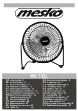 Mesko MS 7322 User Manual предпросмотр