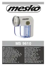 Mesko MS 9610 User Manual preview