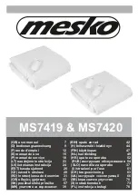 Mesko MS7419 User Manual preview