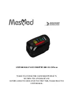 Предварительный просмотр 1 страницы MesMed MM-151 OXYone User Manual