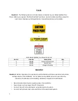 Preview for 4 page of MESSER WS5X36 Assembly & Instruction Manual