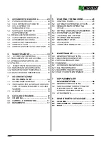 Preview for 4 page of Messersi Compact Loader Installation, Use And Maintenance Manual