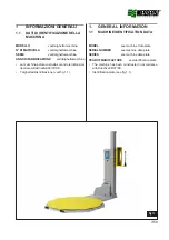 Preview for 7 page of Messersi Compact Loader Installation, Use And Maintenance Manual