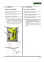 Preview for 17 page of Messersi Compact Loader Installation, Use And Maintenance Manual