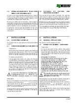 Preview for 21 page of Messersi Compact Loader Installation, Use And Maintenance Manual