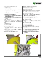 Preview for 35 page of Messersi Compact Loader Installation, Use And Maintenance Manual