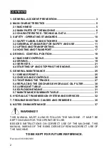 Preview for 2 page of Messersi TC50 Use And Maintenance Manual