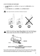 Предварительный просмотр 13 страницы Messersi TC50 Use And Maintenance Manual