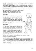 Предварительный просмотр 33 страницы Messersi TC50 Use And Maintenance Manual