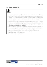 Preview for 8 page of MessKonzept FTC300 Operating Manual