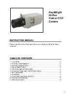 Предварительный просмотр 1 страницы Messoa SCB280 Instruction Manual