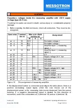 Preview for 19 page of Messotron MBI 46.31 Series Operating Instructions Manual