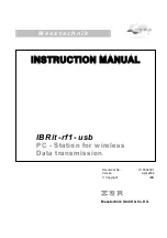 Preview for 1 page of Messtechnik IBRit-rf1 Series Instruction Manual