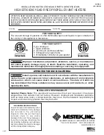 Mestek NXIM-2 Installation Instructions Manual preview