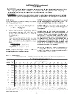 Preview for 8 page of Mestek SEPARATED COMBUSTION TUBULAR GAS-FIREDBLOWER STYLE UNIT HEATER Installation Instructions And Parts Identification