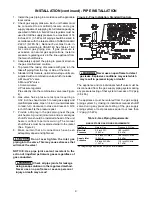 Предварительный просмотр 9 страницы Mestek TUBULAR GAS FIRED DIRECT SPARK PROPELLER UNIT HEATERS Installation Instructions And Parts Identification