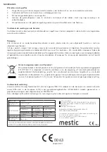 Preview for 6 page of MESTIC Barbecue Mini Chef MB-100 User Instructions