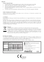 Preview for 14 page of MESTIC Barbecue Mini Chef MB-100 User Instructions