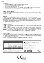 Preview for 30 page of MESTIC Barbecue Mini Chef MB-100 User Instructions