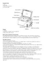 Preview for 4 page of MESTIC Coolerbox MCC-35 Instructions For Use Manual