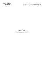 Preview for 3 page of MESTIC MHC-40 Instructions For Use Manual