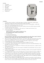 Предварительный просмотр 10 страницы MESTIC MPPT MSC-3010 Instructions For Use Manual