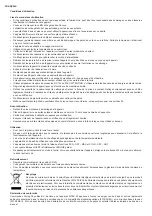 Предварительный просмотр 6 страницы MESTIC MTEC-25 Instructions For Use Manual