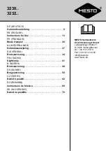 Preview for 1 page of Mesto 3230 Series Instructions For Use Manual