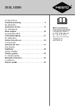 Preview for 1 page of Mesto 3232 Series Instructions For Use Manual