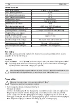 Preview for 21 page of Mesto 3555B Operating Instructions Manual