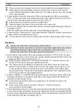 Preview for 22 page of Mesto 3555B Operating Instructions Manual