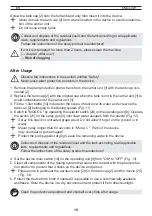 Preview for 24 page of Mesto 3555B Operating Instructions Manual