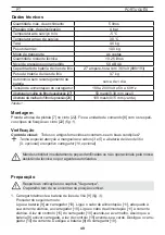 Preview for 54 page of Mesto 3555B Operating Instructions Manual