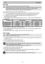 Предварительный просмотр 17 страницы Mesto 3561 Series Instructions For Use Manual