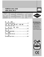 Mesto FERROX 3565 Instructions For Use Manual preview