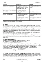 Предварительный просмотр 12 страницы Mesto FOAMER 3270FE Instructions For Use Manual