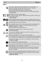 Предварительный просмотр 14 страницы Mesto FOAMER 3270FE Instructions For Use Manual
