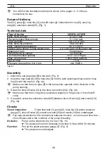 Предварительный просмотр 15 страницы Mesto FOAMER 3270FE Instructions For Use Manual