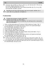 Preview for 51 page of Mesto FOAMER 3270FE Instructions For Use Manual