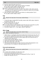 Preview for 14 page of Mesto PROFI 3270 Instructions For Use Manual