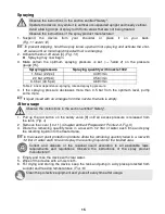 Preview for 9 page of Mesto RESISTENT EXTRA 3592 Instructions For Use Manual