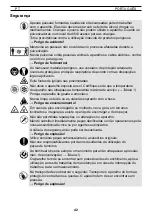 Preview for 42 page of Mesto STABILUS 3541G Instructions For Use Manual